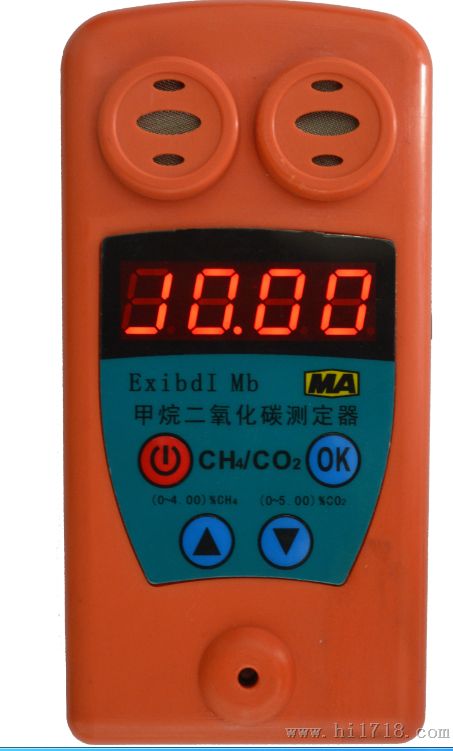 CJR4/5甲烷二氧化碳测定器、二合一、便携式二合一气测报警仪、便携式甲烷二氧化碳测定器