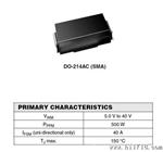 供应   SMA5J5.0 thru SMA5J40CA     威世  二管