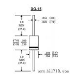 供应二管UF204 DO-15 VISHAY