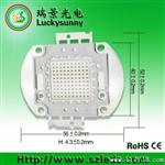 大功率LED 100W 集成光源 蓝光LED灯珠