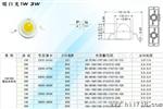 led   灯珠  3W白光 台湾光宏45MIL，210-230LM   