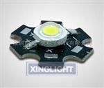 MXD 1W正白高亮LED灯珠大功率发光二管光源3W 5W 带板