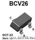 供应优质贴片晶体管BCV26 SOT-23