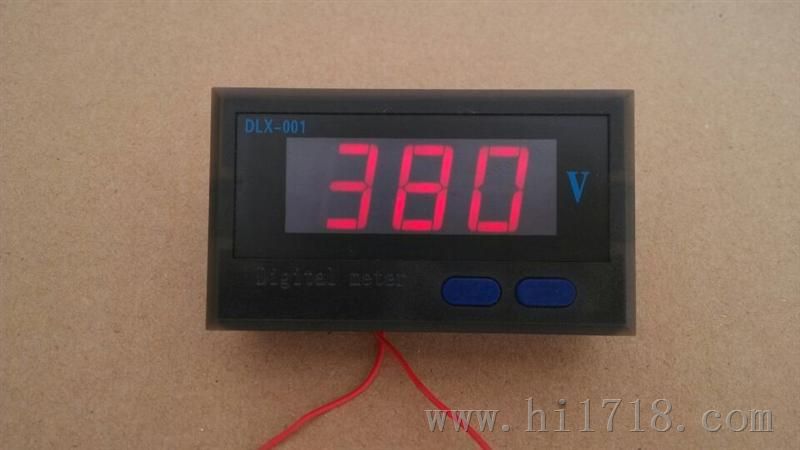 85L17数字交流数显电压表 两线制 80-500V电压表头