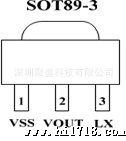 由0.9v-1.5vDC-DC升压到2.8v/3.0v/3.3v/5.0v升压IC-GF8805