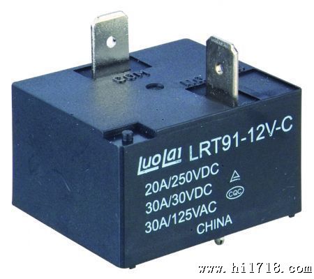 [罗莱]LRVF  小型电磁继电器厂家 24V 12V 转换常开型