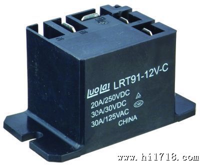 [罗莱]LRVF  小型电磁继电器厂家 24V 12V 转换常开型