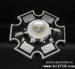3W紫外LED UV LED 紫光LED灯珠 395-405nm固化 伪