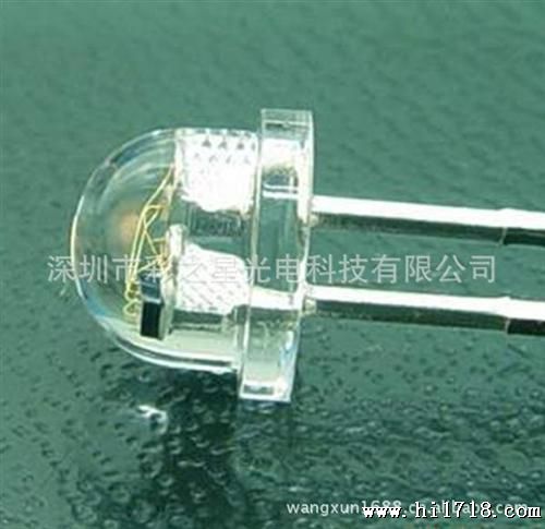 供应4.8mm草帽led灯 红光led 绿 蓝光（护栏管用）led灯珠