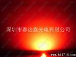 镀金支架 模顶型90度角 光宏42MIL双芯 3W红光660大功率led灯珠
