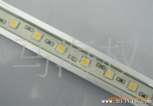 U型LED硬灯条 SMD5050 3.6W 0.5M 15灯 DC12V 水等级IP33 IP65