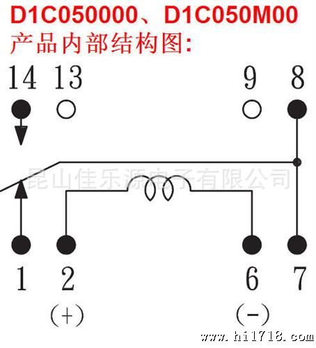 供应台湾冠西/COSMO/HUAN HSI/磁簧继电器D1C050000、D1C050M00
