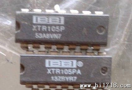 传感器激励和线性化　 4-20mA电流发送器　XTR105PA BB DIP