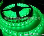 深圳厂家供应一米60灯3528绿光不水 LED软灯条