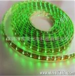 深圳厂家供应一米60灯3528绿光不水 LED软灯条