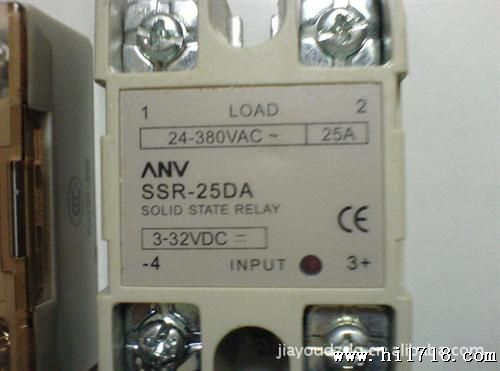 ANV士研单相交流固态继电器(直流控交流DC-AC)SSR-80DA-H 高压型