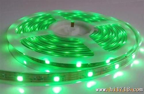 LED产品装饰品供应3528绿光 60LED水灯条