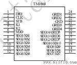 TM1668TM1626A天微原厂数码管LED显示IC