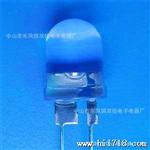 精品供应发光二管10MM白色LED灯珠圆形有边 无边短脚长脚