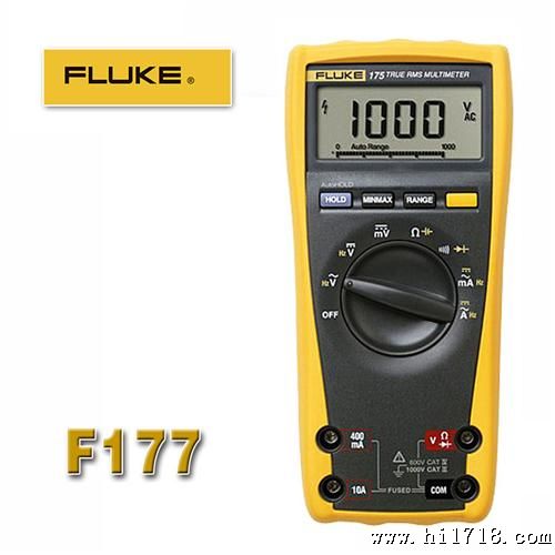 福禄克FLUKE F177新型数字万用表 原装保修 现货