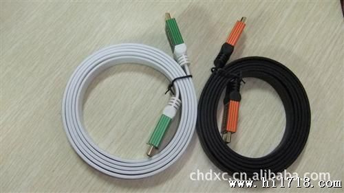 厂家生产扁平HDMI CABLE    高清线  HDMI线 HDMI电脑连接线