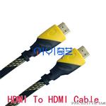 【】1.4版双色模HDMI高清电视连接线