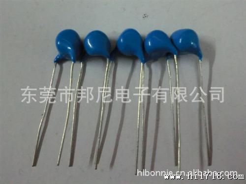 生产销售引线型高压瓷片电容1KV222K 81系列Y5U材质