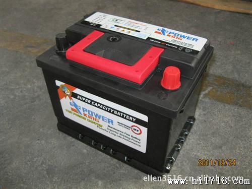 供应韩款汽车免维护铅酸蓄电池DIN62