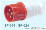 工业插头插座,耦合器及接插装置 SF-224 32A 四级连接器 红色