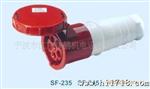 工业插头插座,耦合器及接插装置 SF-245 125A 五级连接器 红色