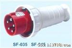 工业插头插座,耦合器及接插装置 SF-245 125A 五级连接器 红色