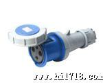 供应5水连接器　CEE耦合器 IP44移动插头插座 工业插头插座