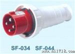 工业插头插座,耦合器及接插装置 SF-234 63A 四级连接器 红色