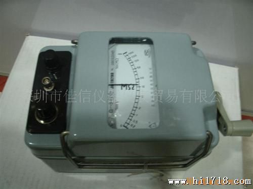 供应北京远东牌指针高摇表ZC-7（500V）