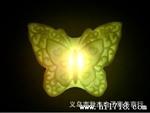 地摊货源 发光玩具批发 蝴蝶七彩小夜灯 闪光灯 自动变色灯