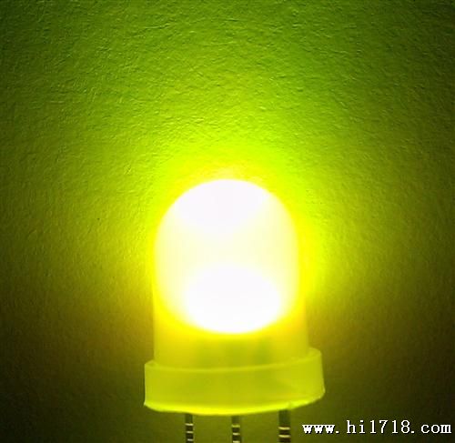 【双色LED】供应亮度三脚双色LED 8MM红翠绿共阴 交货快