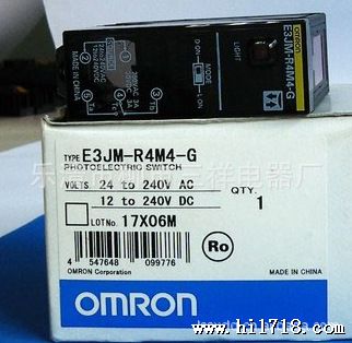 厂家供应 光电传感器 OMRON/欧姆龙光电开关E3JM-10M4T【图】