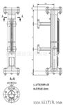 供应 UZ-10C06液化气型磁浮子液位计 磁翻板液位计