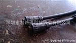 批量定制M22 4芯对接式接线端子连接器 IP68电源水挤压护套线