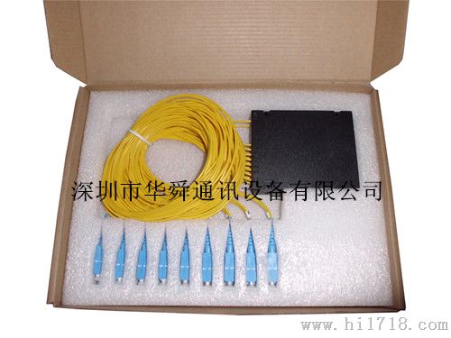 电信标准1*8尾纤式PLC光分路器