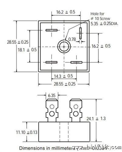 厂家供应三相整流桥堆SKBPC3510