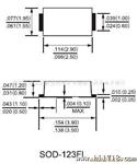 贴片整流二管，0.5A，800V-1000V