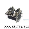D-SUB9PIN90度弯脚连接器