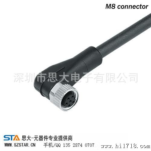 M8传感器连接器-思大
