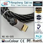 厂家生产HDMI高清连接线 锌合金外壳