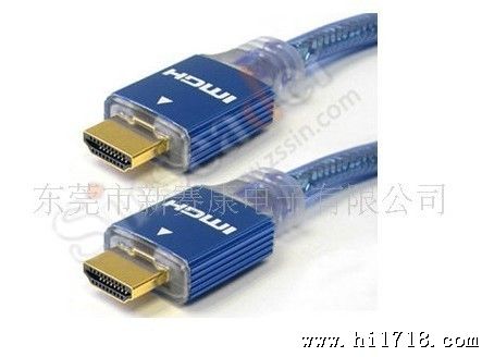 淘宝供应HDMI cable HDMI线，MINI 铝合金头高清音频视频连接线