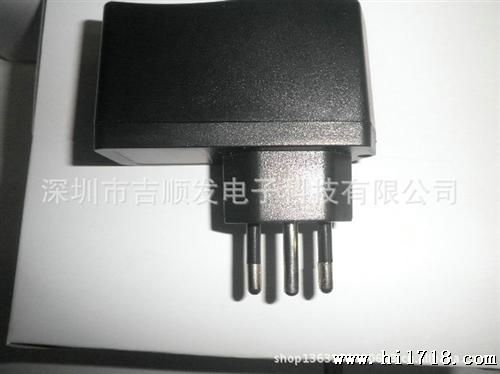 厂家批南非12V1A U充电器三脚