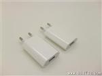 厂家全波足功率5W插卡小音箱充电器 白色5V1A欧规适配器