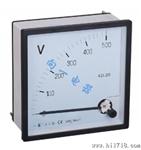 【高质量】42L20-V指针式伏特测量板表/指针表 交流电压表120*120