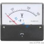 SQ670/CZ670-V 测量伏特板表/指针表 直流电压表 交流电压表60*71